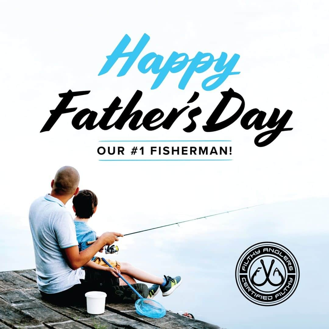 Filthy Anglers™さんのインスタグラム写真 - (Filthy Anglers™Instagram)「Happy Father’s Day to all the amazing dads out there. For many of us, our first experience into fishing was with our dad. I remember my dad teaching me how to cast, tie hooks, and untangle my line on blowouts. He would then paddle me around for hours as I just sat there on the boat and ate PB&J sandwiches, it was the best. As a father myself now, I can tell you that there’s no greater, more challenging/scary job than being a father. With that being said there’s no better job in the world, no one ever regrets being a dad.  To all the dads out there, enjoy your day, maybe get out and fish, you deserve it. www.filthyanglers.com  #fathersday #catchandrelease #bassfishing #getoutside #outdoors #teamfilthy #lakelife #thankyoudad #fishing #family #dad #bassfishing」6月17日 3時01分 - filthyanglers