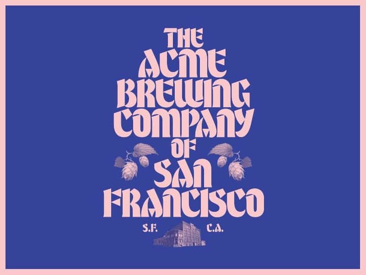 Dribbbleさんのインスタグラム写真 - (DribbbleInstagram)「The Acme Brewery of San Francisco was established in 1907 by Leopold Schmidt, owner of the Olympia Brewing Company of Tumwater, WA. :) ⠀ Acme Brewing Company by Simon Walker. ⠀ ⠀ #dribbble #dribbblers #design #illustration #lettering」6月17日 3時02分 - dribbble
