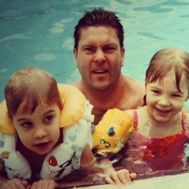 オースティン・ノースのインスタグラム：「Thank you for always sacrificing so much for @lorennorth & I. Thank you for being a walking example of integrity & character. Love you so so much pops. Happy Fathers Day!」