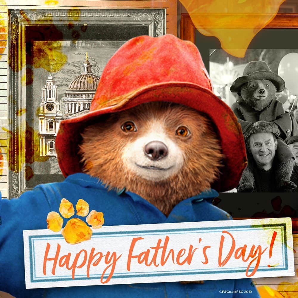 Paddington Bearさんのインスタグラム写真 - (Paddington BearInstagram)「Happy #FathersDay to all those past and present.」6月16日 18時49分 - paddingtonbear