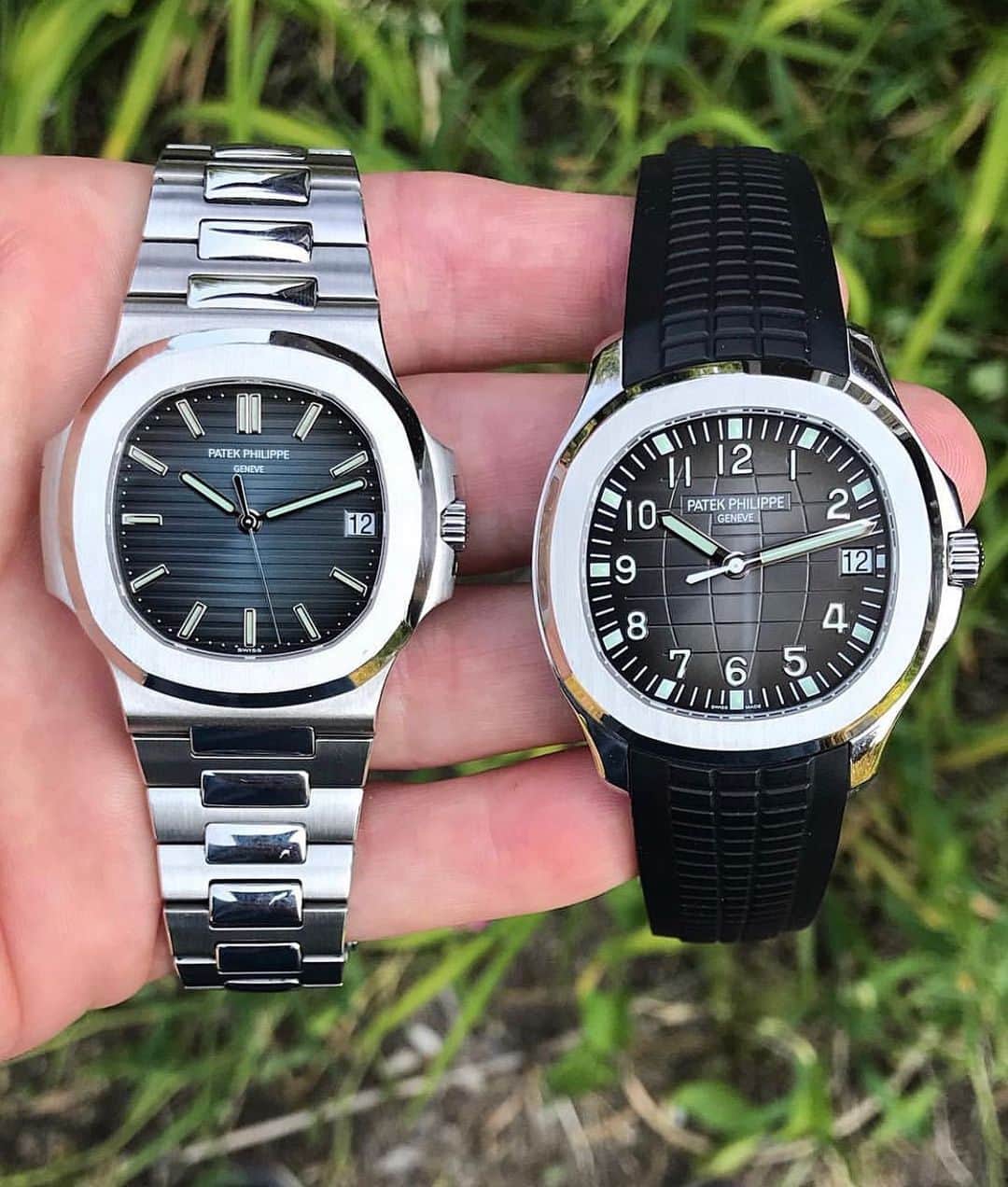 Daily Watchさんのインスタグラム写真 - (Daily WatchInstagram)「Nautilus or Aquanaut? Which Patek Philippe would you pick? 🤔 Photo by @wisewatch」6月16日 18時55分 - dailywatch