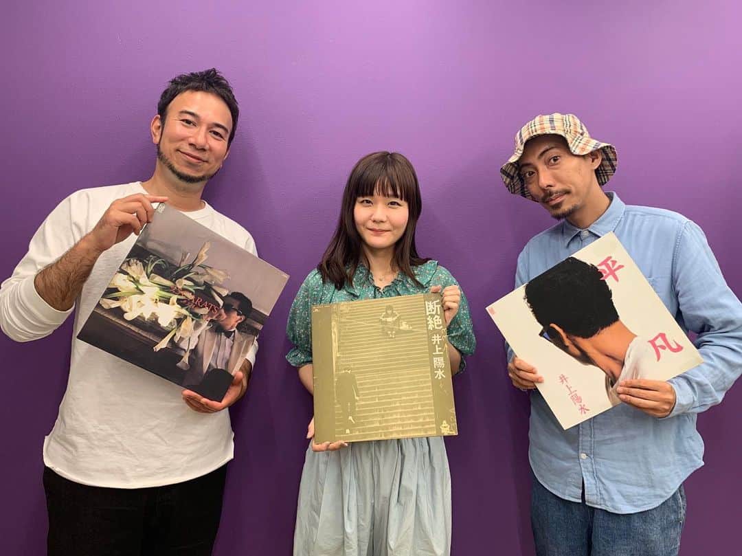 吉澤嘉代子さんのインスタグラム写真 - (吉澤嘉代子Instagram)「J-WAVE「MITSUBISHI JISHO MARUNOCHI MUSICOLOGY」にて、ナビゲーターのグローバーさんとやけのはらさんと一緒に、井上陽水さんについてお話しました！ とっても楽しくて毎月開きたいねって思いました。。」6月16日 19時40分 - yoshizawakayoko
