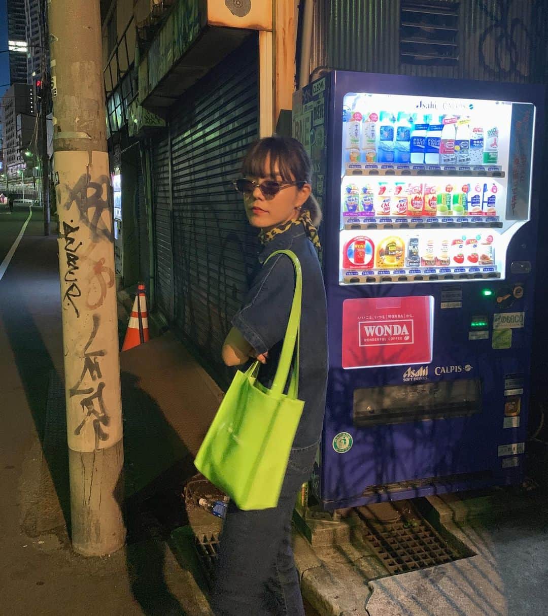のインスタグラム：「💚💚💚⁠ ⁠#mei_outfit」