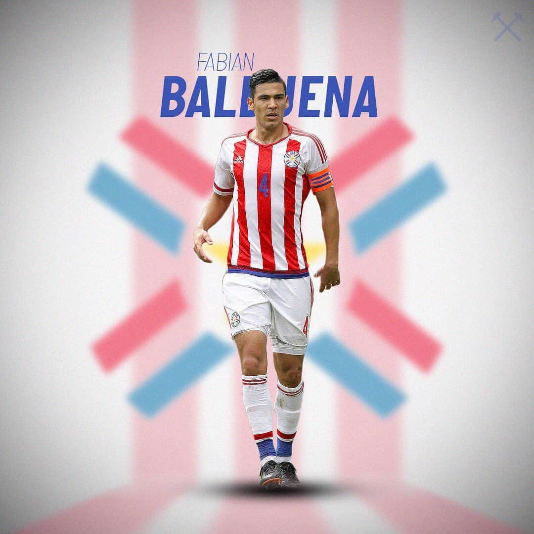 ウェストハム・ユナイテッドFCさんのインスタグラム写真 - (ウェストハム・ユナイテッドFCInstagram)「Good luck to @fbalbuenito in Paraguay’s opening Copa America match against Qatar tonight! 👊🇵🇾」6月16日 20時07分 - westham