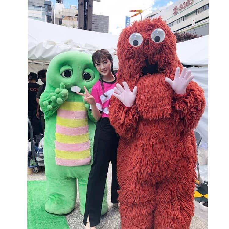 夏焼雅さんのインスタグラム写真 - (夏焼雅Instagram)「ガチャピンムックに会えた💚❤️ 小さい頃から大好きだったから嬉しかったなぁ〜💗💗💗」6月16日 20時52分 - miyaaa0825