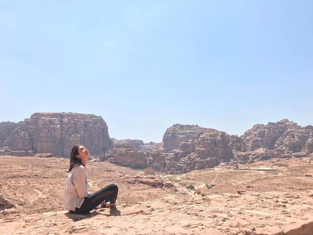 香華（KOuKA）のインスタグラム：「I wish you could have seen my view 🐫🇯🇴 #koukatravels」