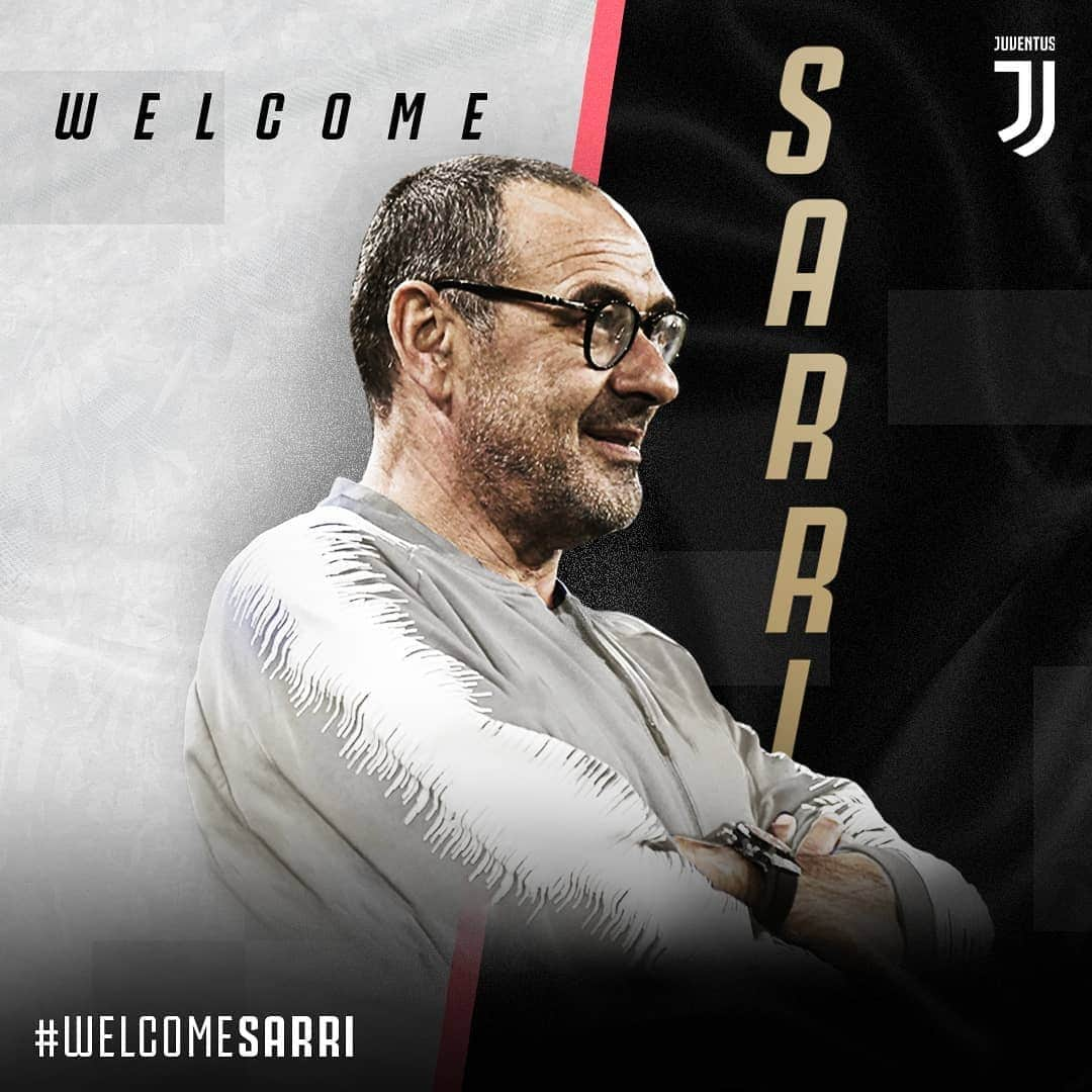 ユヴェントスFCさんのインスタグラム写真 - (ユヴェントスFCInstagram)「OFFICIAL | Maurizio Sarri is the new Juventus coach #WelcomeSarri」6月16日 22時03分 - juventus