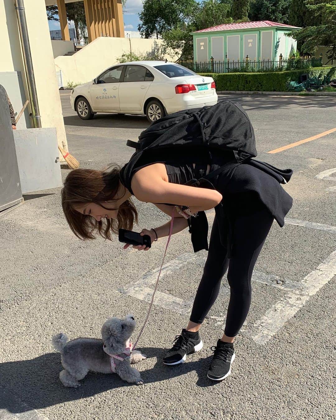 白雪さんのインスタグラム写真 - (白雪Instagram)「My baby 🐶♥️♥️ The best moment of the day #love」6月16日 22時14分 - baixue0929