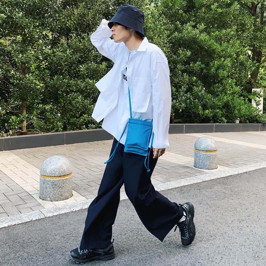 Ryoさんのインスタグラム写真 - (RyoInstagram)「ㅤㅤㅤㅤㅤㅤㅤㅤㅤㅤㅤㅤㅤ また違う深めのハットを新調しました🧢 これはオススメ✊ ㅤㅤㅤㅤㅤㅤㅤㅤㅤㅤㅤㅤㅤ hat:#comesandgoes shirt:#unused inner:#isness pants:#sunsea shoes:#asics × #kikokostadinov bag:#unused ㅤㅤㅤㅤㅤㅤㅤㅤㅤㅤㅤㅤㅤ」6月16日 22時12分 - ryo__takashima