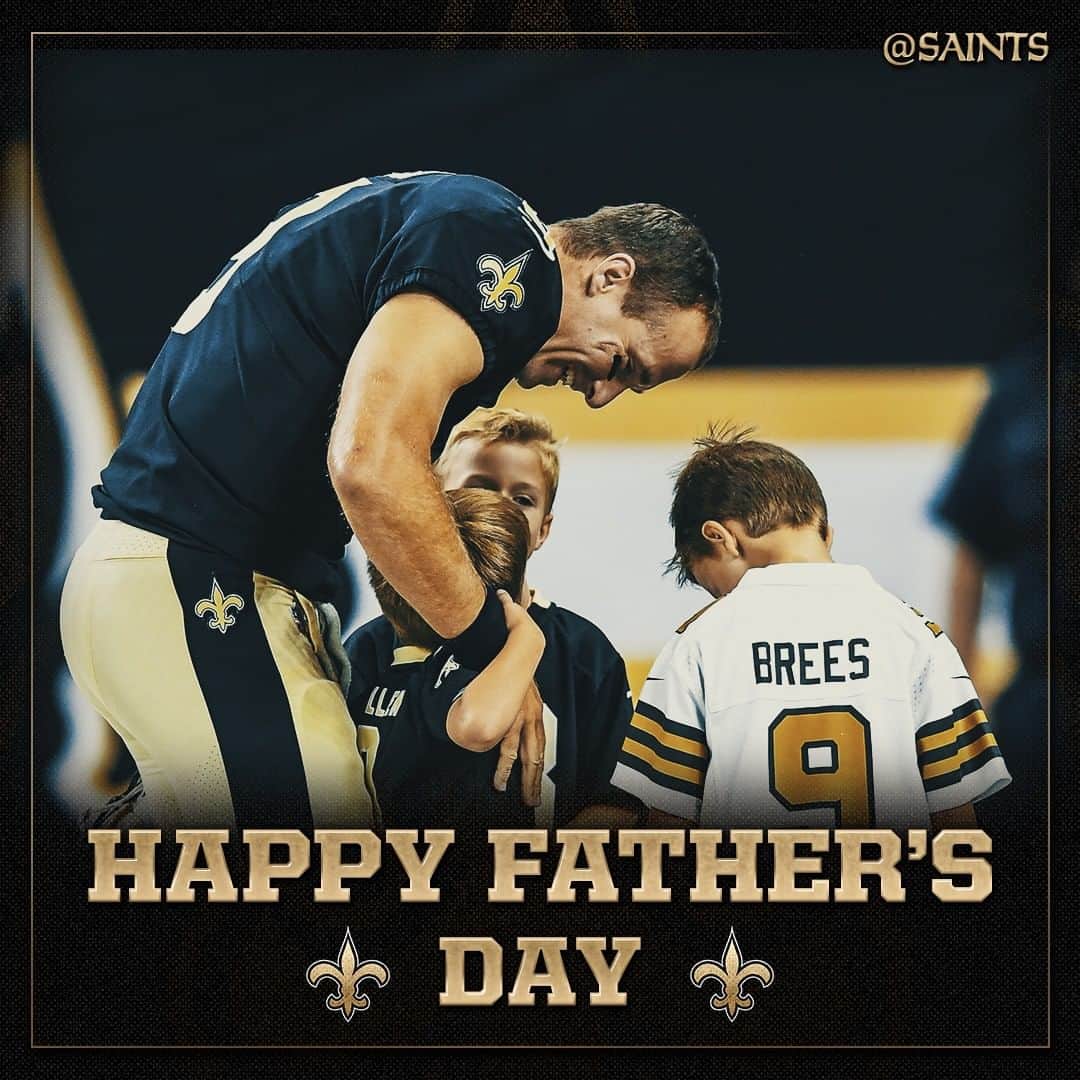 ニューオーリンズ・セインツさんのインスタグラム写真 - (ニューオーリンズ・セインツInstagram)「Happy #FathersDay Saints fans!」6月16日 22時13分 - saints