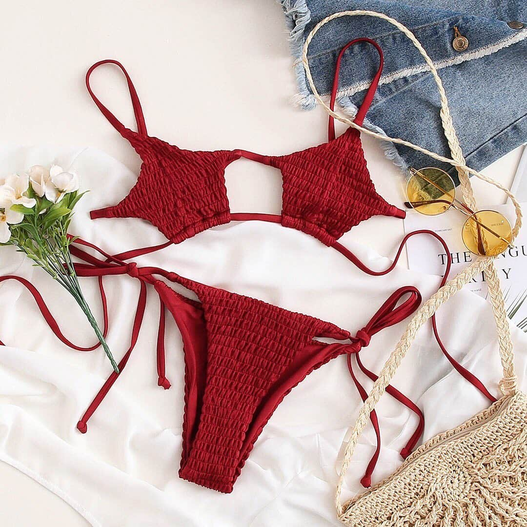 SHEINさんのインスタグラム写真 - (SHEINInstagram)「The Hottest Swimwear On The Planet 🙌🔥 🔍Search:686201 🔗Link in bio. #SHEIN#SHEINstyle #SHEINBeachSeason #OOTD #SHEINOOTD #SHEINss2019 #redbikini #bikini #swimwear」6月16日 22時32分 - sheinofficial