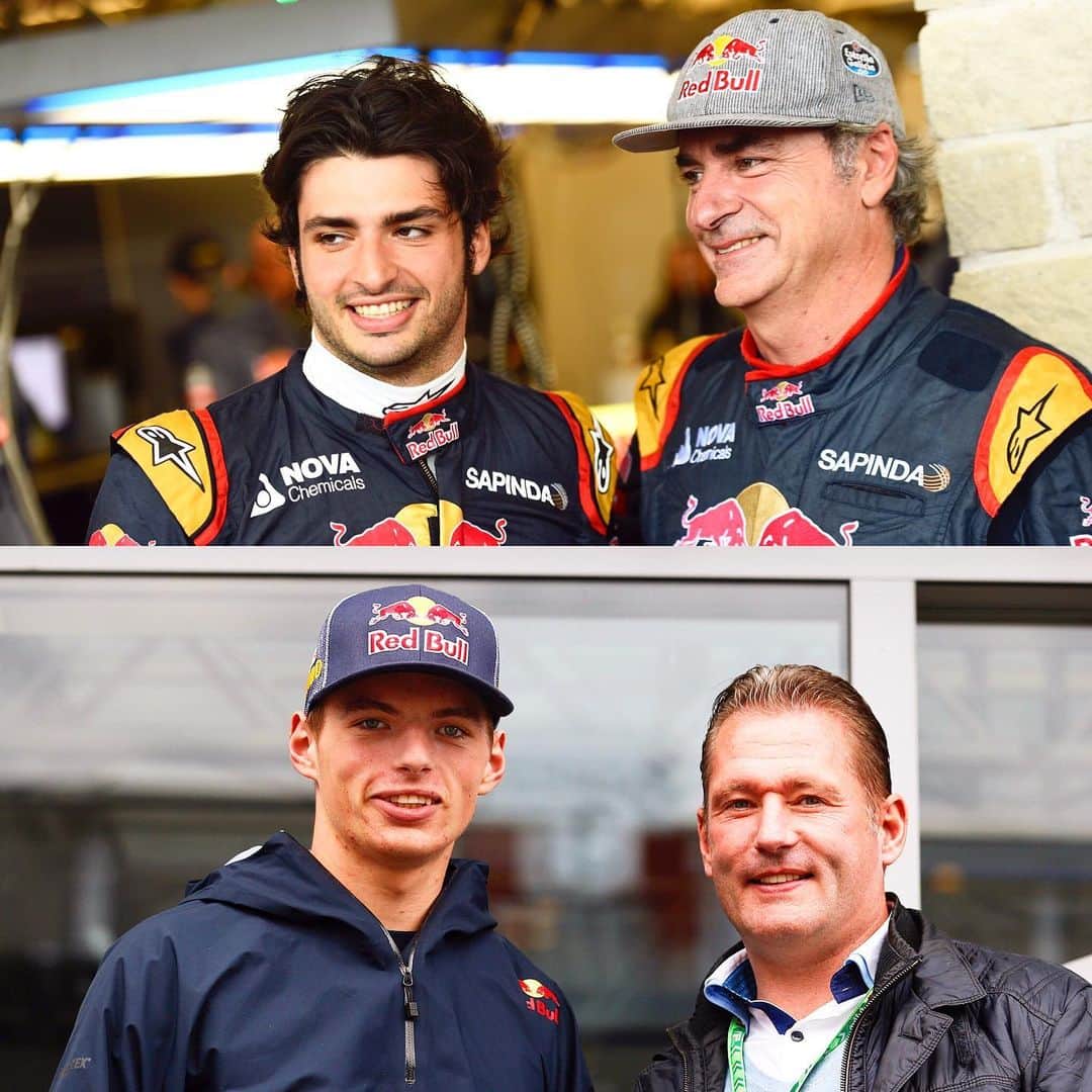 F1さんのインスタグラム写真 - (F1Instagram)「Happy Father’s Day to all the dads out there - and not just the famous racing ones! 🙂😉👨‍👦 .  #F1 #Formula1 #FathersDay #HappyFathersDay #Verstappen #Sainz @maxverstappen1 @josverstappen7 @carlossainz55 @carlossainzoficial」6月16日 22時53分 - f1