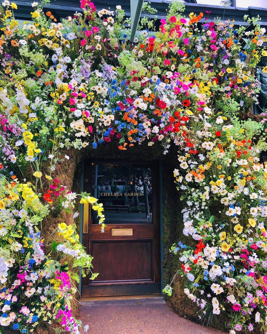 Seyda♥ Travel & Natureのインスタグラム：「Happy Sunday🤗 back to flowers, back to colours in #london 💜❤️💚💙💛🧡 #seydauk」