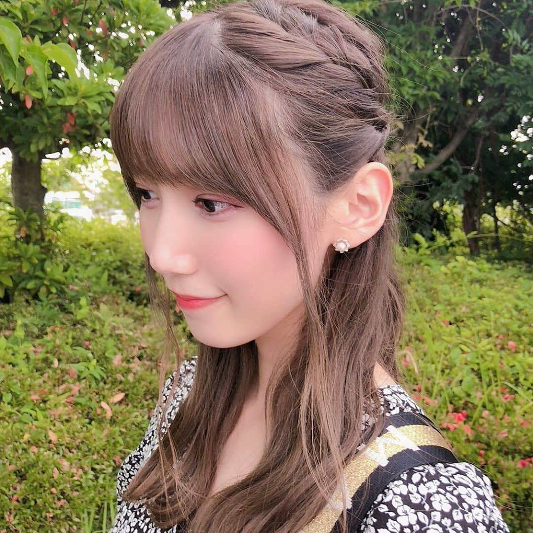 田中菜津美さんのインスタグラム写真 - (田中菜津美Instagram)「新しいお洋服を着てお出かけ💕 @snidel_official のワンピース👗 . ピアスもシンプルだけど 存在感あって可愛い💕 . #ootd #私服 #fashion #コーデ #coordinate #スナイデル #snidel」6月16日 22時57分 - natsumitanaka_0810