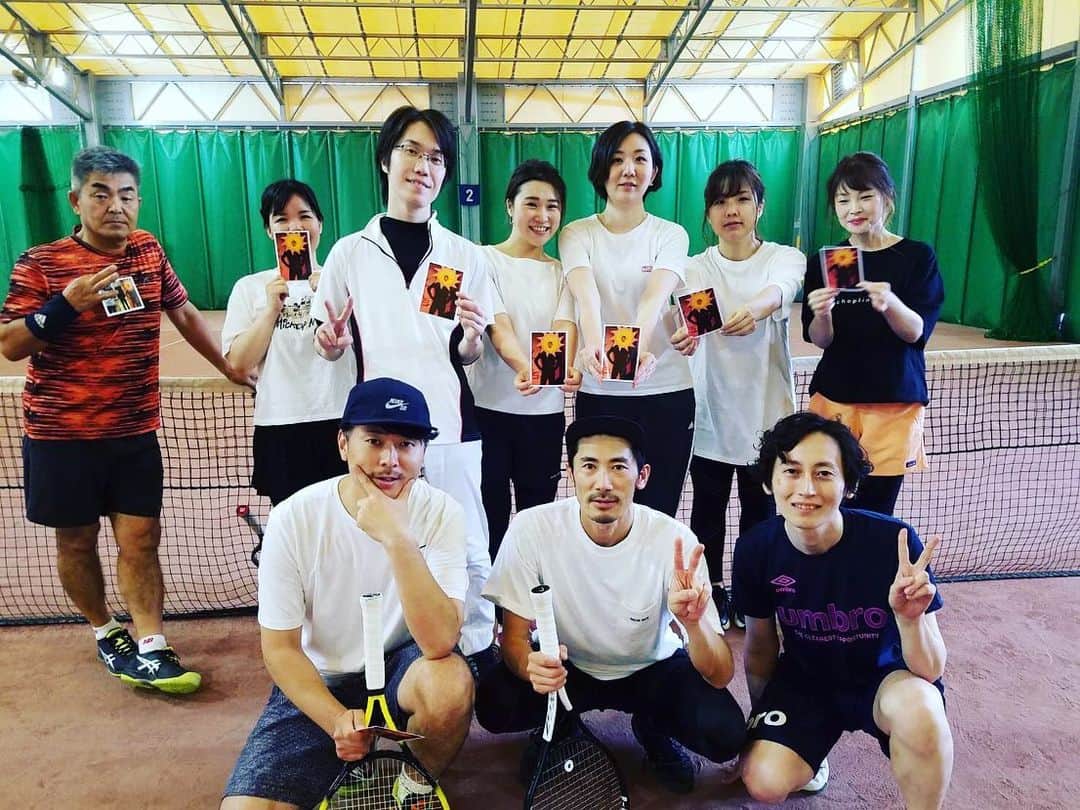 西野恭之介さんのインスタグラム写真 - (西野恭之介Instagram)「西野テニスサークルでした。1回目2回目来てくれた方々ありがとうございました！！トータスランテニスクラブのコーチの方もほんと盛り上げってくれてありがとうございました！！ またやる時は是非とも参加して下さいねー！」6月16日 23時07分 - choplin_nishino