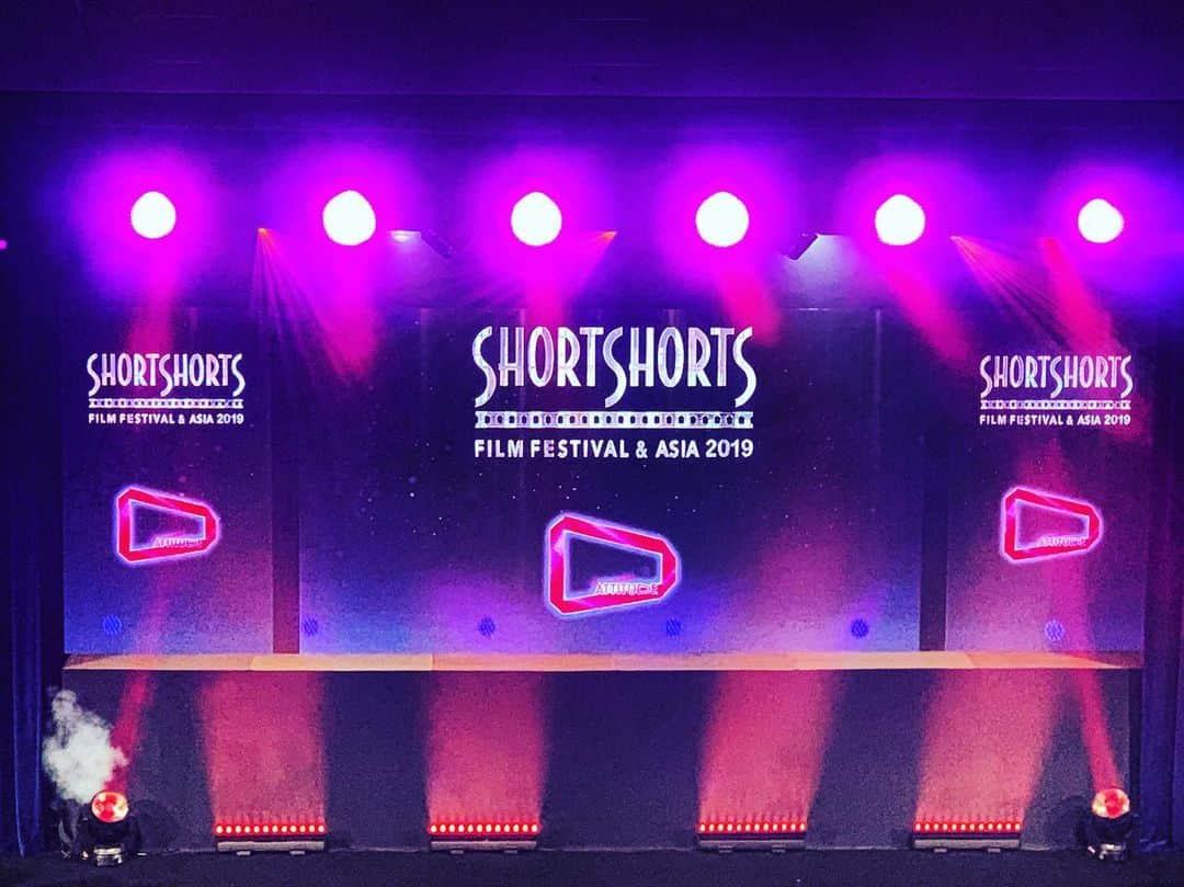 増山祥太のインスタグラム：「SHORTSHORTS  FILM FESTIVAL & ASIA 2019  無事大成功💫 良かった良かった！！ #shortshorts」