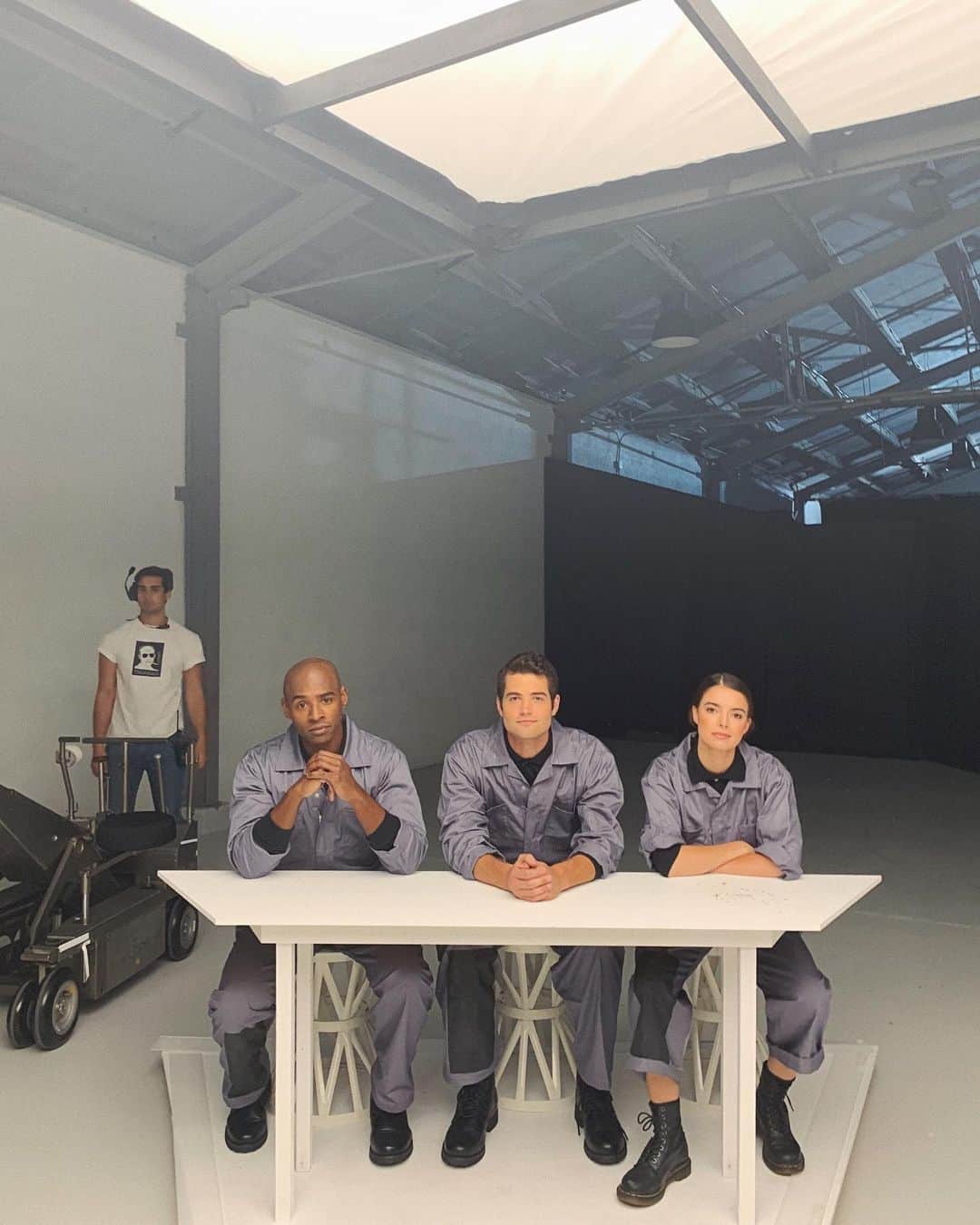キャサリン・C・ヒューズのインスタグラム：「Astronauts or janitors 📽🚀🍞」