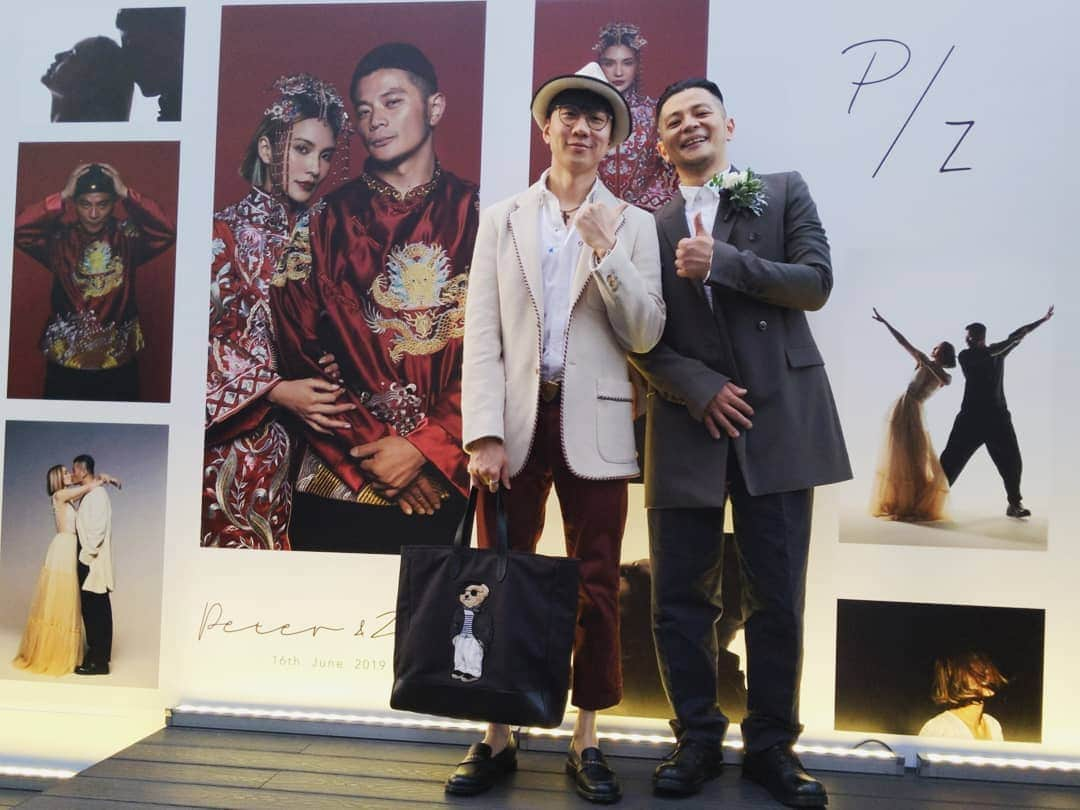 林俊傑さんのインスタグラム写真 - (林俊傑Instagram)「Another bro is married! So happy for you!!! @peter_wu_coloriste_」6月17日 12時28分 - jjlin