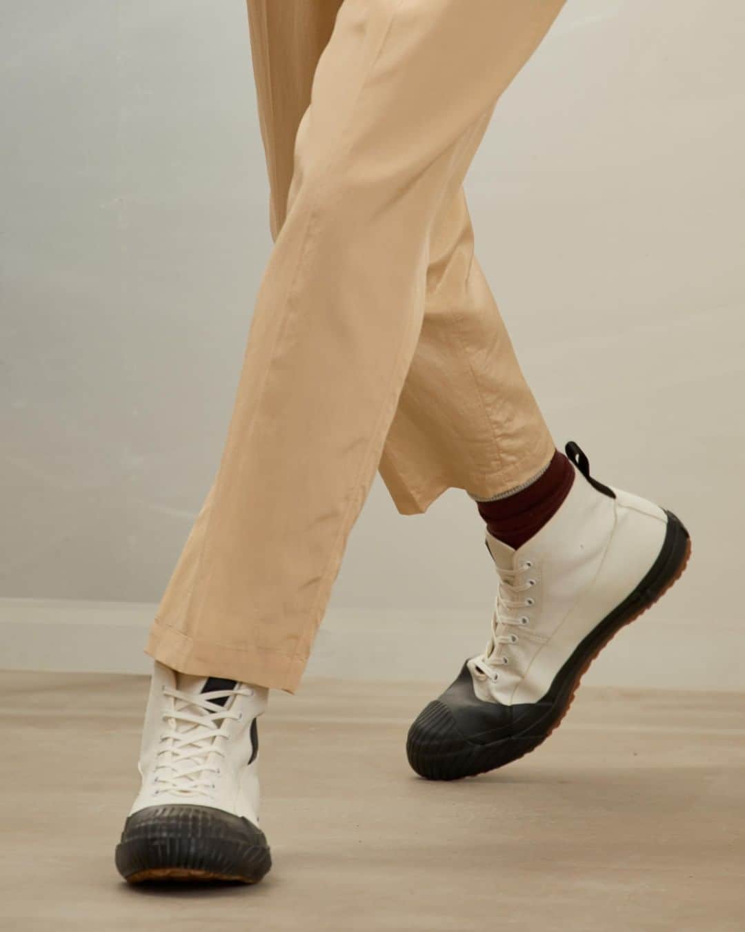 のインスタグラム：「The 'Charlie' canvas high top for men. Part of our collaboration with esteemed Japanese factory @moonstar_jp.  Shop shoes and other wardrobe staples for him at 31philliplim.com.  #31Mens #31Tribe」
