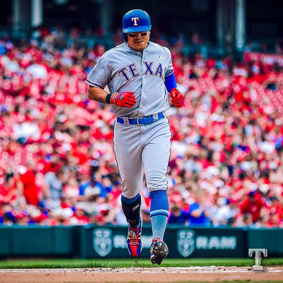 テキサス・レンジャーズさんのインスタグラム写真 - (テキサス・レンジャーズInstagram)「Hi, we have scored in the 1st inning. (Again.)」6月17日 4時08分 - rangers