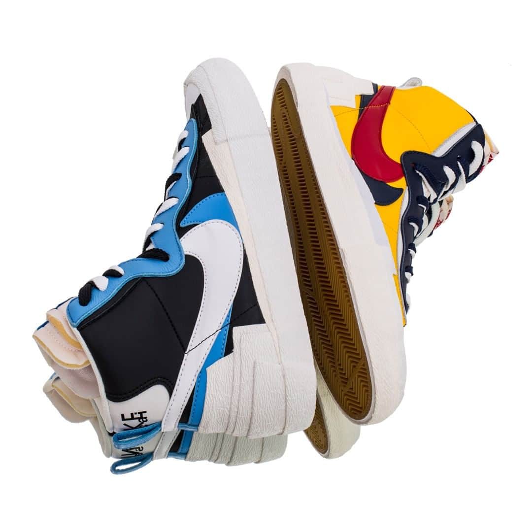 Flight Clubさんのインスタグラム写真 - (Flight ClubInstagram)「Sacai combines the Nike Blazer and Dunk for a twofold basketball aesthetic in two unique flavors.」6月17日 5時05分 - flightclub