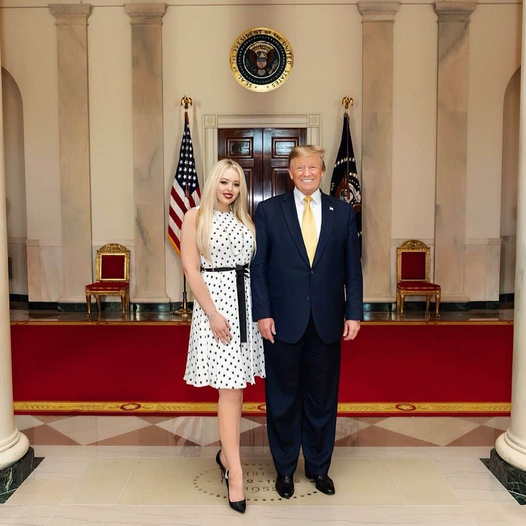 ティファニー・トランプのインスタグラム：「Happy Father’s Day @realdonaldtrump ♡ I love you and I’m so blessed to have you as my father. Thank you for your love and guidance ❤️ #happyfathersday」