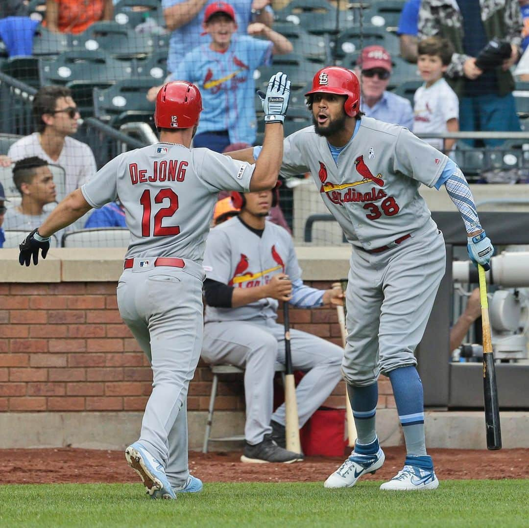 セントルイス・カージナルスさんのインスタグラム写真 - (セントルイス・カージナルスInstagram)「In 20 career games vs. the Mets, Paul DeJong has hit 9 home runs! 💣💣💣💣💣💣💣💣💣」6月17日 5時28分 - cardinals