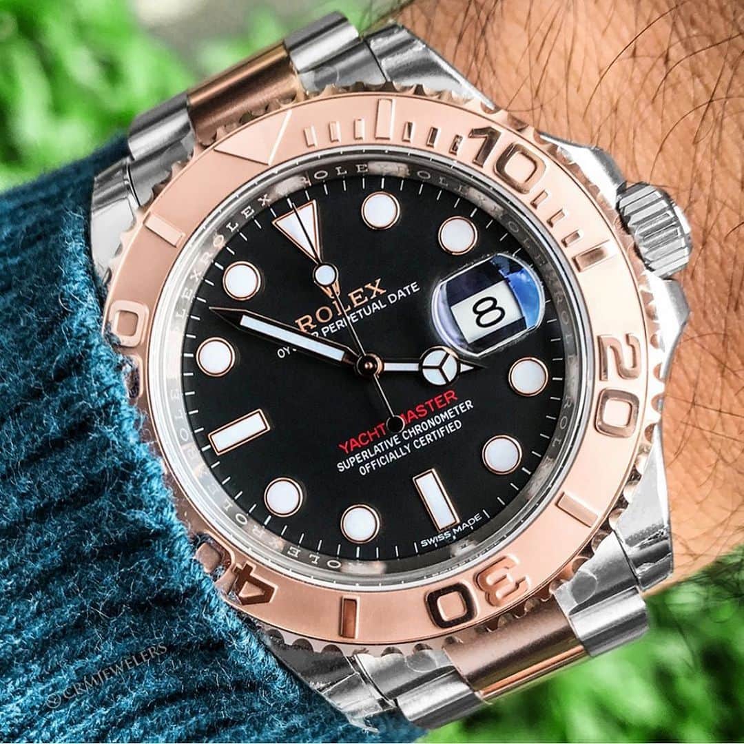 Daily Watchさんのインスタグラム写真 - (Daily WatchInstagram)「Thoughts on the Rolex Yacht-Master in Two-Tone? Do you like it? 🤔Photo by @crmjewelers」6月17日 5時39分 - dailywatch