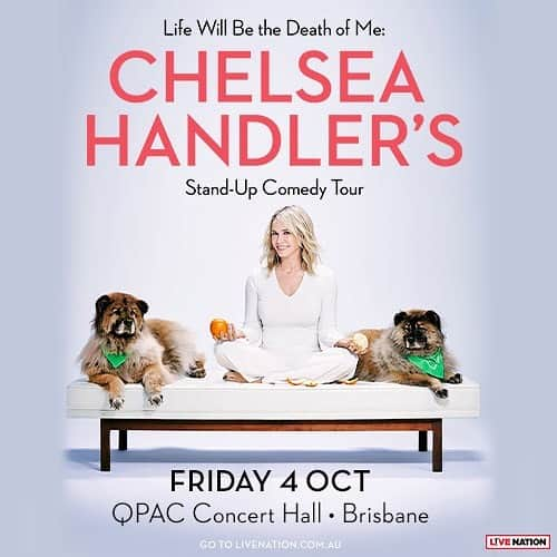 チェルシー・ハンドラーさんのインスタグラム写真 - (チェルシー・ハンドラーInstagram)「I am coming to AUSTRALIA! Adding shows in BRISBANE, SYDNEY and MELBOURNE in October. Come see me on the other side of the world for my stand-up show. #lifewillbethedeathofme | 🍊 PRESALE Tickets now available using code SITDOWN! Get your presale tickets now through ‪Wed 19 Jun, 10am AEST (Tue 18 Jun, 5pm PST).‬ Link in bio for Tickets.」6月17日 5時59分 - chelseahandler