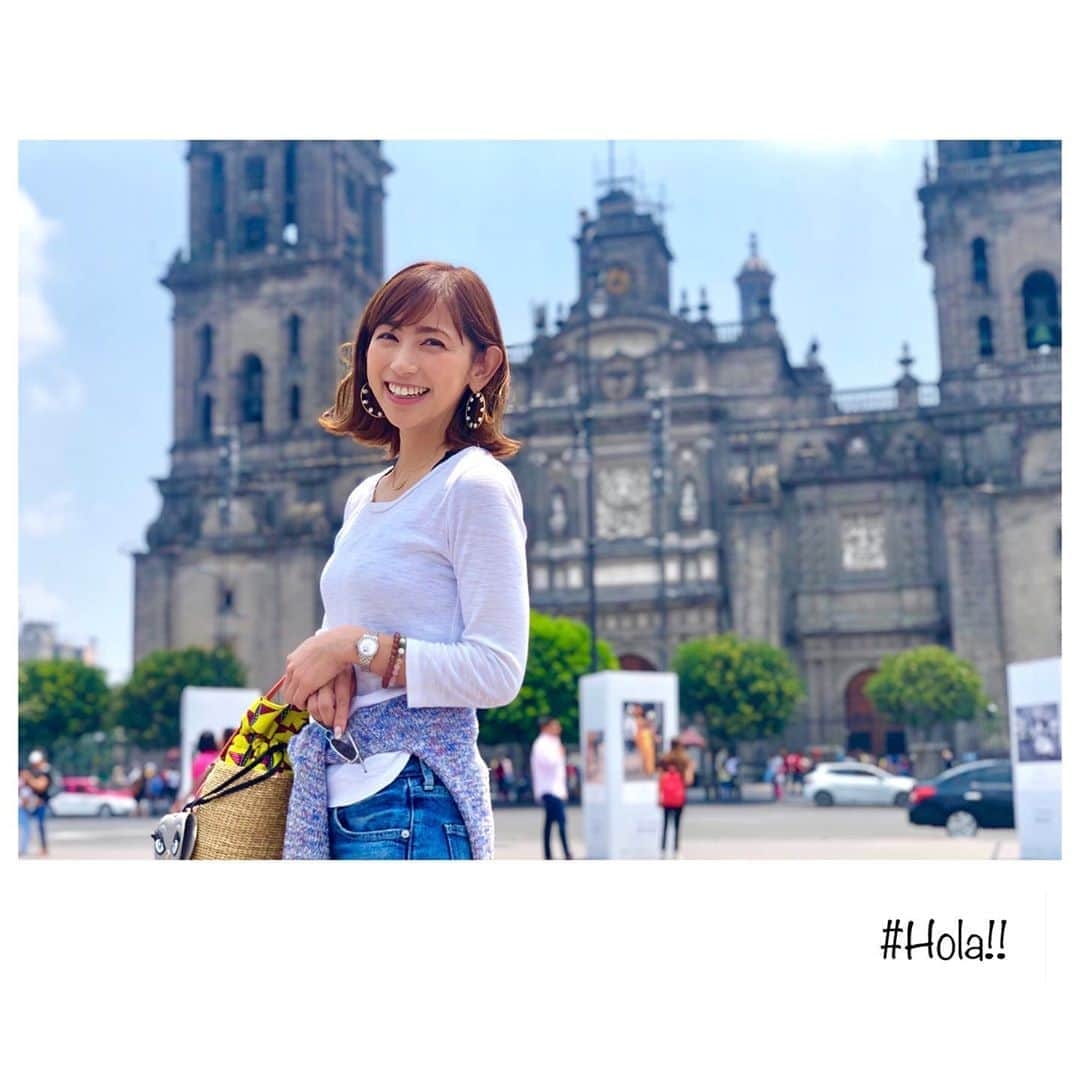 宮崎瑠依さんのインスタグラム写真 - (宮崎瑠依Instagram)「メキシコシティ2日め✨  今日は、街中を観光しています！  この週末、天気予報では雨予報だったけど、見事に晴れました☀️ #カテドラル #メキシコシティ #メキシコ旅行 #瑠依旅」6月17日 6時12分 - ruimiyazaki