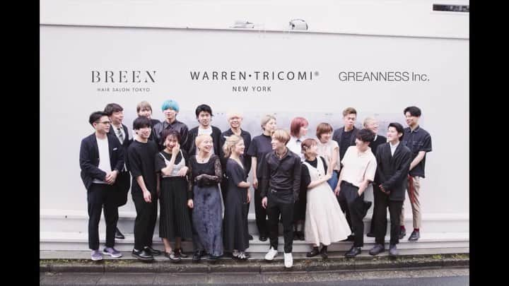 Hairsalon BREEN Tokyoのインスタグラム