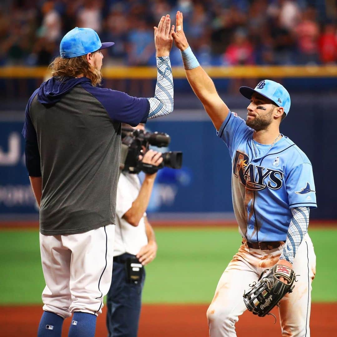 タンパベイ・レイズさんのインスタグラム写真 - (タンパベイ・レイズInstagram)「Dubs for Dad.」6月17日 9時19分 - raysbaseball