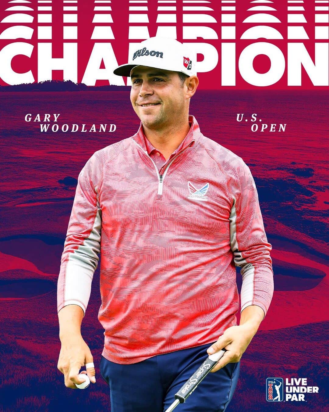 PGA TOURさんのインスタグラム写真 - (PGA TOURInstagram)「🏆 @gary.woodland has won the U.S. Open!  It's his first career major championship.  #LiveUnderPar」6月17日 10時28分 - pgatour