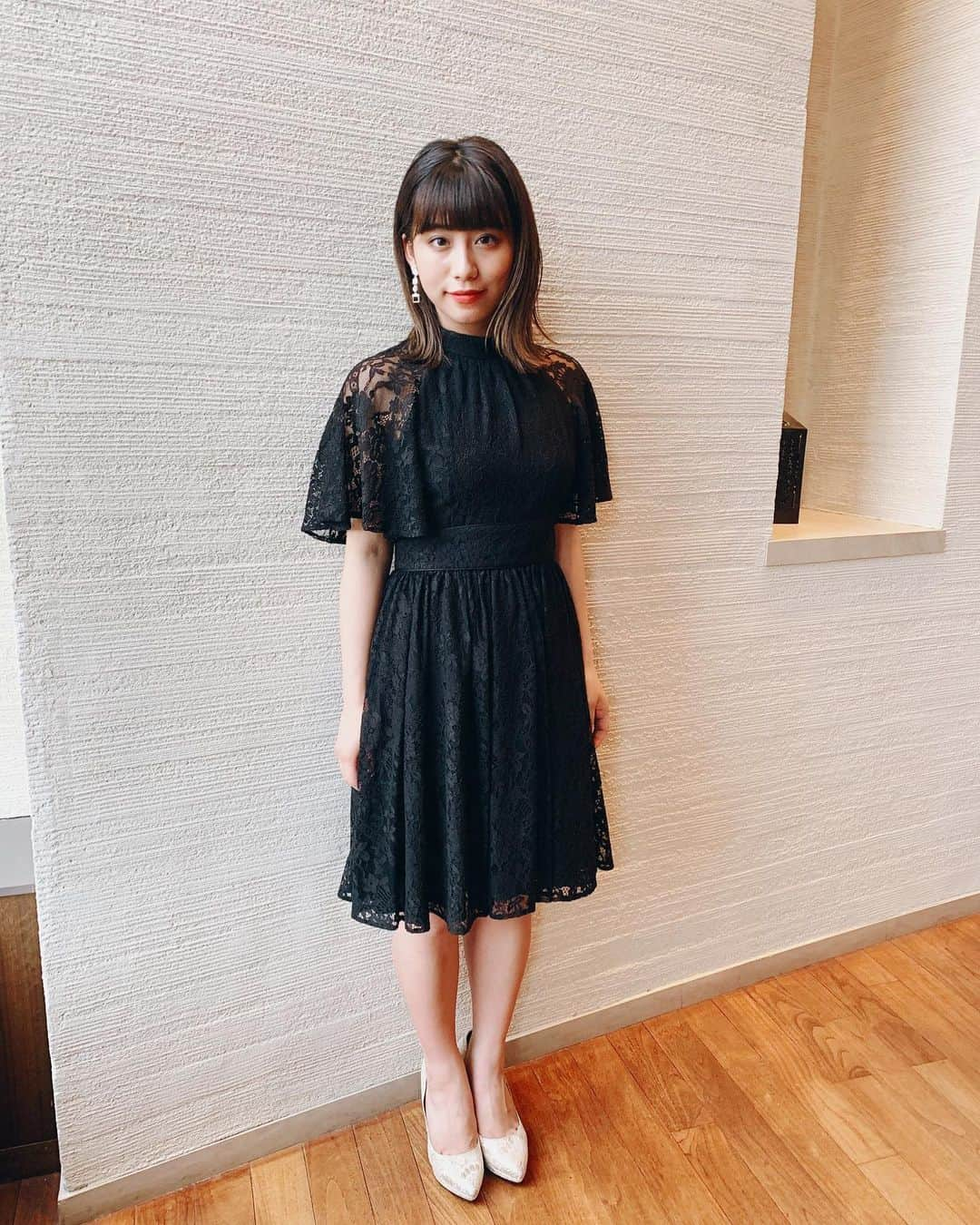 坂本遥奈さんのインスタグラム写真 - (坂本遥奈Instagram)「映画の舞台挨拶の時の 黒ワンピース👗 ほのさんなおさん🍄さんが 選んでくれたの👍 好みわかってるねさすが嬉しいい 可愛いいい 前の衣装もだったけど、黒×レースハマりそう👏👏」6月17日 21時42分 - haruna_sakamoto_official