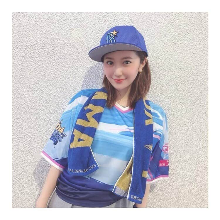 葉月ゆめさんのインスタグラム写真 - (葉月ゆめInstagram)「GIRLS UNIFORM 2019 👚☆ #baystars #yokohamagirlsfestival2019 #横浜denaベイスターズ #ガールズフェスティバル2019 #背番号は #スターマン」6月17日 13時39分 - yume_hazuki