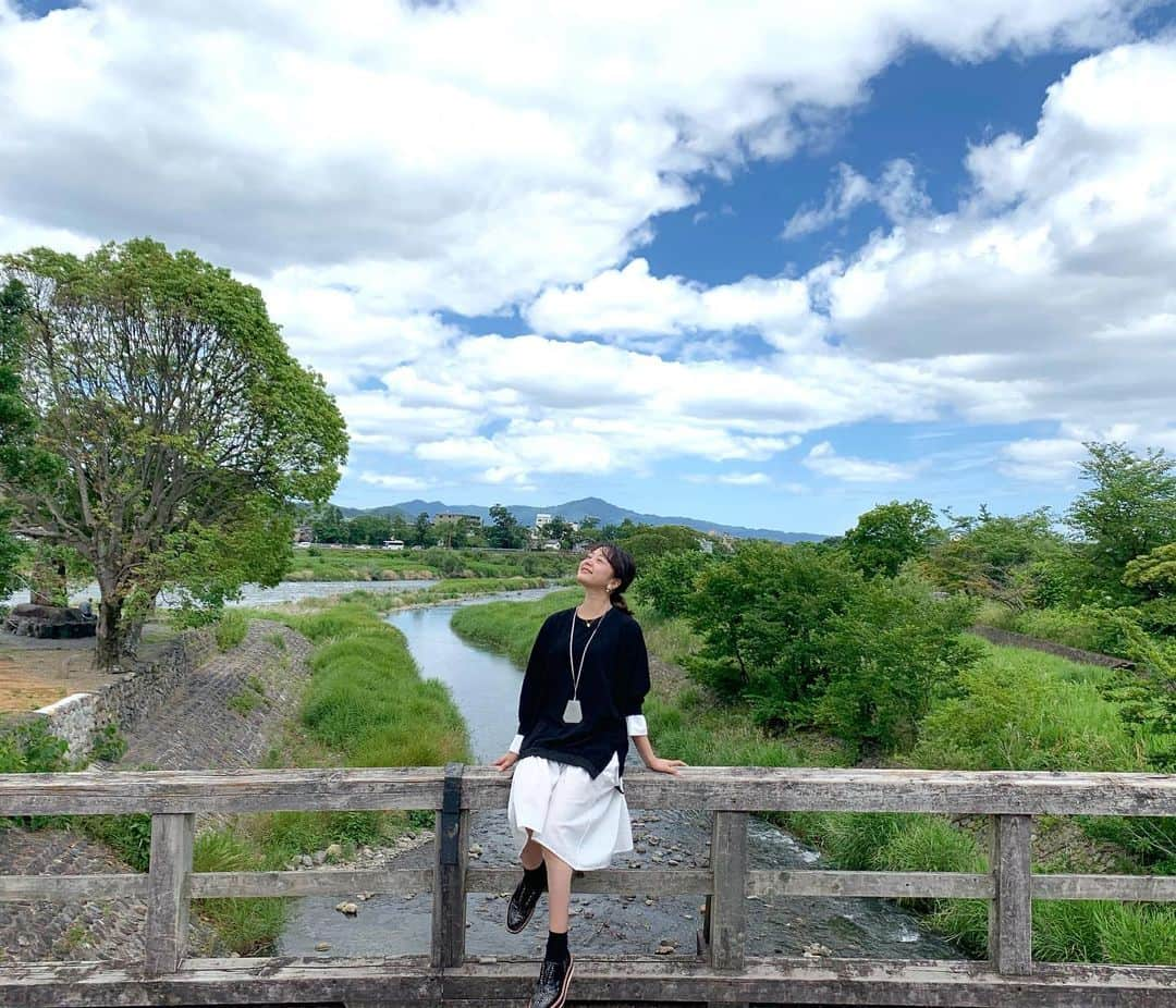 並川花連さんのインスタグラム写真 - (並川花連Instagram)「🎐京都 📍嵐山 . いいお天気ですね。🌿 上京する前はよく遊びにきてた京都。 何回来てもだいすきな場所。☺️」6月17日 14時06分 - kareurn