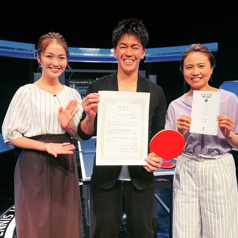 武井壮さんのインスタグラム写真 - (武井壮Instagram)「卓球ジャパン🏓がギャラクシー賞奨励賞を獲得しましたー！！」6月17日 14時24分 - sosotakei