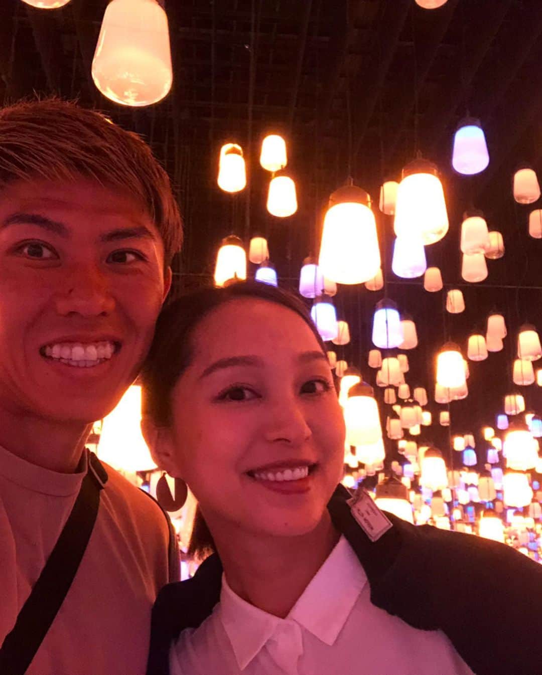 太田宏介のインスタグラム：「『team lab』 究極の癒しの空間！ 絶対また行きたい！ まだ行ってない方は是非！ @teamlab_news  #artmuseum  #teamlab」