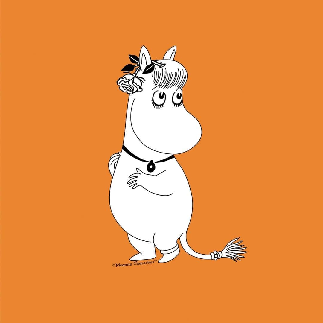ムーミンさんのインスタグラム写真 - (ムーミンInstagram)「Oh, happy #Monday 🧡 Have a Moominous week!😍 #moomin #mominofficial #snorkmaiden」6月17日 15時02分 - moominofficial
