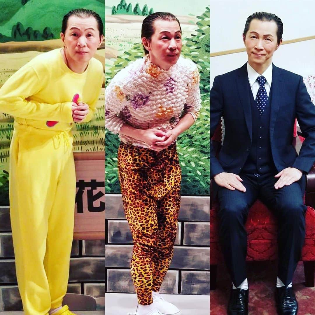 アキ（荒木良明）さんのインスタグラム写真 - (アキ（荒木良明）Instagram)「祇園花月、信濃岳夫リーダー週、千穐楽✨✨ネタバレしないようにしていた今回、村長になるために村の人たちに信頼してもらえるように、選挙請け負い人の信濃くんにアドバイスをいただき、服装やキャラを変えていくというお話しでしたよー。いっぱい着替えて、何役もやらせてもらった感じの楽しいストーリーでした。ご来場くださった皆さま、ありがとうございました🤗  #祇園花月 #kyoto #信濃岳夫 リーダー週 #村長の息子 #somanykindofaki #いろいろな役のアキ #早着替え #感謝」6月17日 16時44分 - mizutamareppuaki