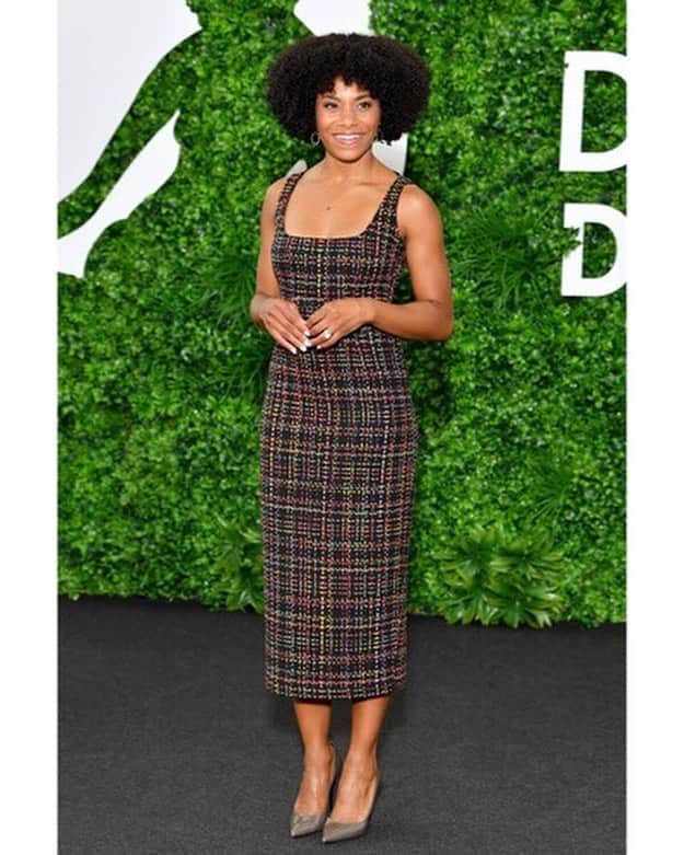 Kelly McCrearyさんのインスタグラム写真 - (Kelly McCrearyInstagram)「Dressed for press in Monte Carlo! 🙏🏾🙌🏾👏🏾 to @lisaandtylerj, @marjthestylist and @bridjett_makeup. Dress- @elisabettafranchi Bag- @marzook_official Shoes- @pollicelee @3publicrelations」6月17日 18時46分 - seekellymccreary