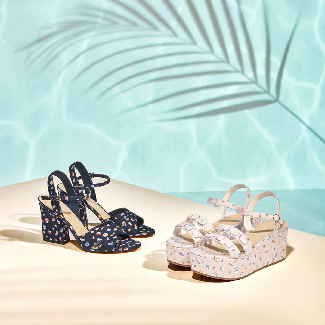 CHARLES & KEITHさんのインスタグラム写真 - (CHARLES & KEITHInstagram)「Add a touch of playfulness to your look with these quirky printed sandals – a quintessential summer staple. Tap to shop now.  #CHARLESKEITHSS19 #SS19 #CHARLESKEITHOFFICIAL  Products featured: Criss cross printed block heel sandals and double strap printed fabric flatform sandals」6月17日 19時00分 - charleskeithofficial