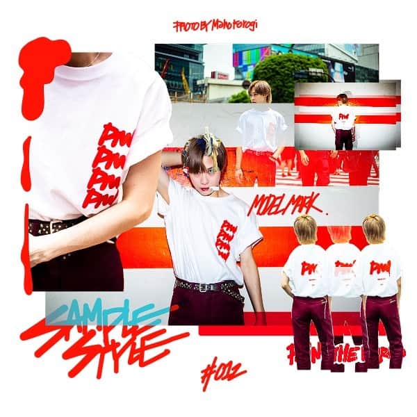 のインスタグラム：「PTW T-shirt  Sample style.  Photographer: Maho Korogi (@maho_korogi )  Design : #012 (@painttheworld012 )  Model : mark (@flowback_mark )  #PAiNTTHEWORLD #graffiti #grafite #grafitiart  #RED #art #手書き #お写ガキ #instagood #落書き #イラスト」