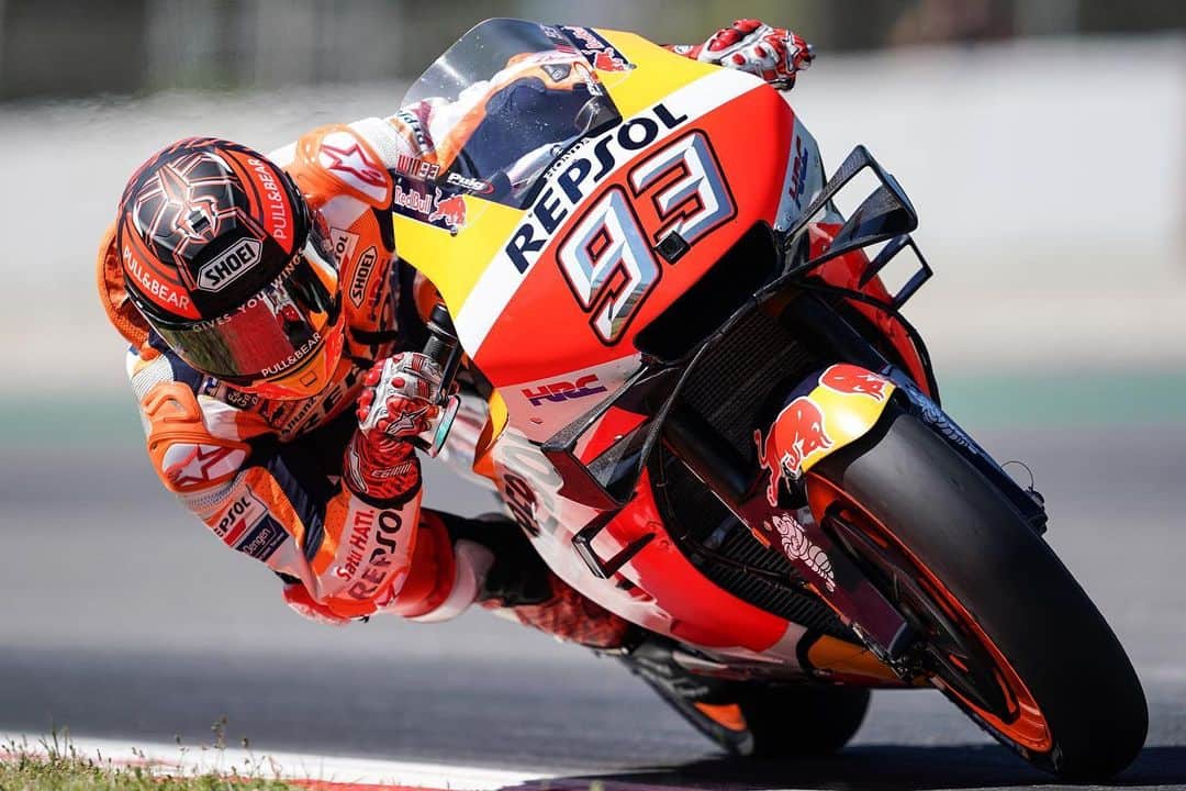 レプソル・ホンダのインスタグラム：「Back to work. #MondayMotivation」