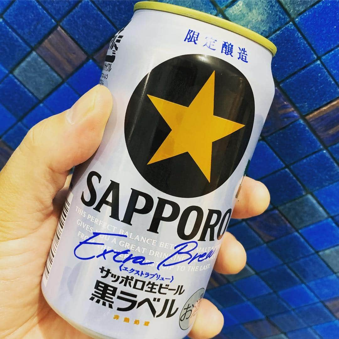 飯田カヅキさんのインスタグラム写真 - (飯田カヅキInstagram)「業務終了、即酒！  #beer #ビール #sappro #黒ラベル #サッポロ黒ラベルエクストラブリュー」6月17日 19時41分 - kazukiiida_strange