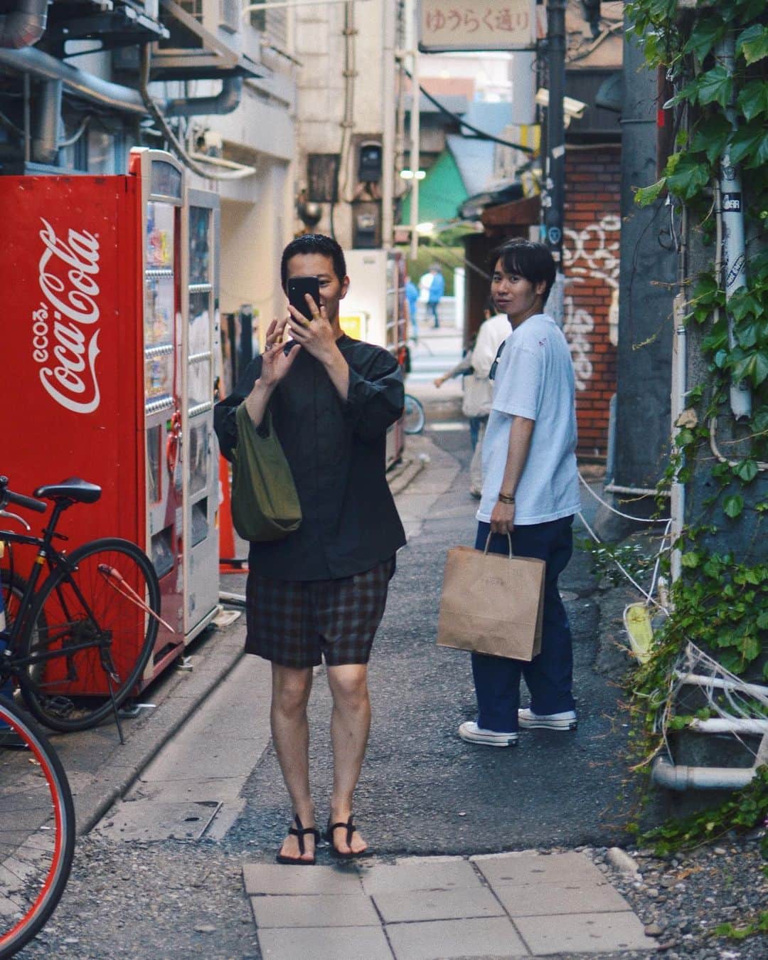 yukiのインスタグラム：「ㅤㅤㅤㅤㅤㅤㅤㅤㅤㅤㅤㅤㅤ この日1番三軒茶屋の三角地帯が似合ってたよ」