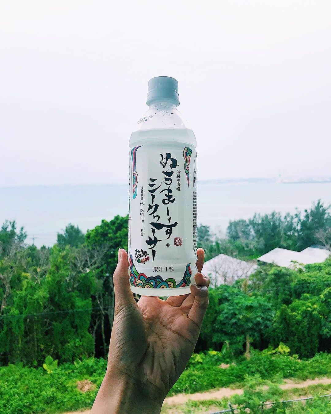 依吹怜さんのインスタグラム写真 - (依吹怜Instagram)「高速のパーキングで飲んだ一本。🚘 ぬちまーすは沖縄の海塩で、ぬちは「命」まーすが「塩」って意味みたい。命の塩 沖縄の方言って可愛らしいよねえ。愛らしいって感じ☺️ . . #沖縄 #沖縄life #instagood #instadaily #ぬちまーす #landscape #trip #travel #旅 #高速 #怜カメラ #れい旅物語」6月17日 20時03分 - ibukirey