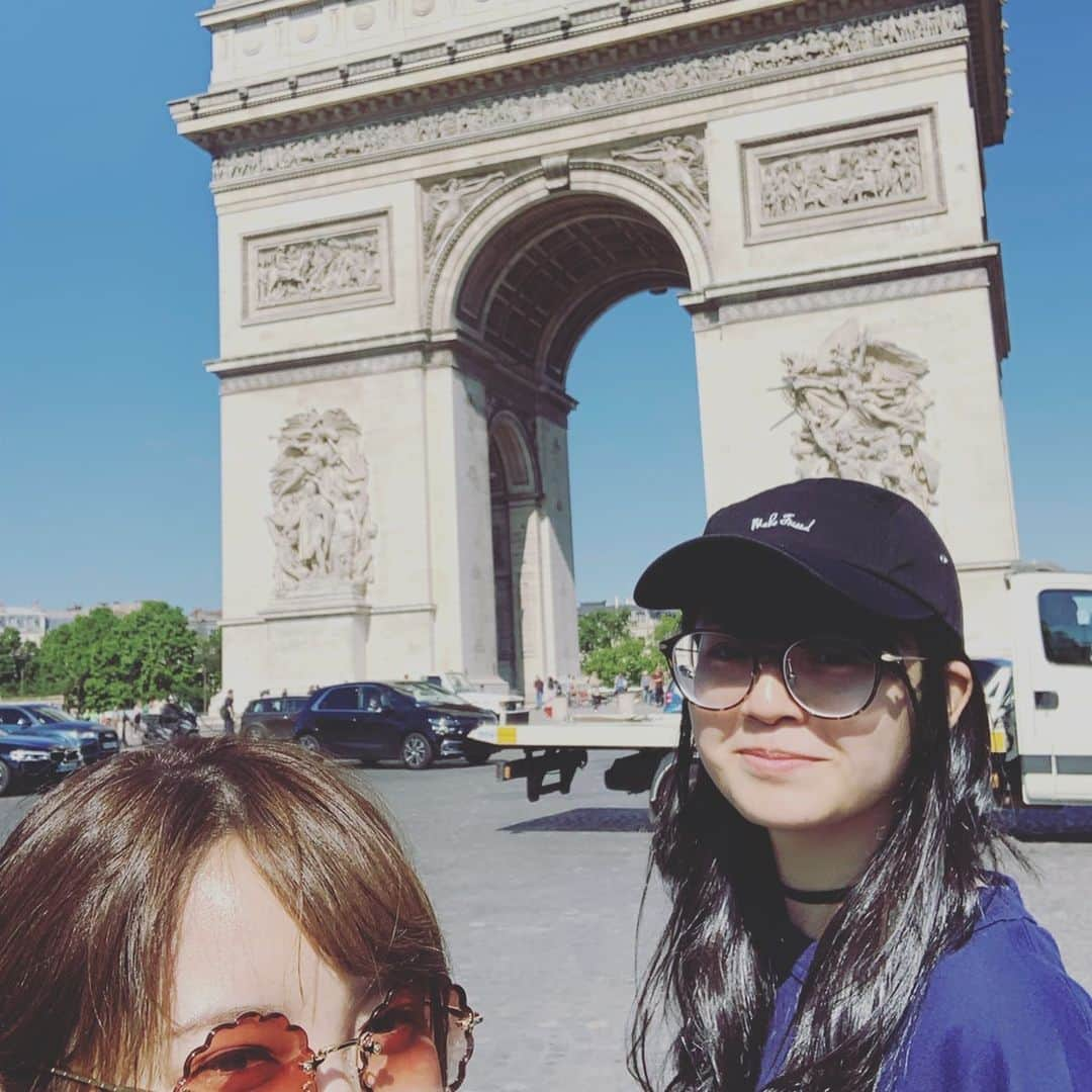 森田真結子さんのインスタグラム写真 - (森田真結子Instagram)「Arc de Triomphe﻿ ﻿ #凱旋門﻿ ﻿ テレビでしか見れないと思ってた場所に﻿ 自分が居るって不思議な感じ。﻿ ﻿ #フランス#パリ#フランス旅行﻿ #France#Paris」6月17日 20時27分 - mayodarts