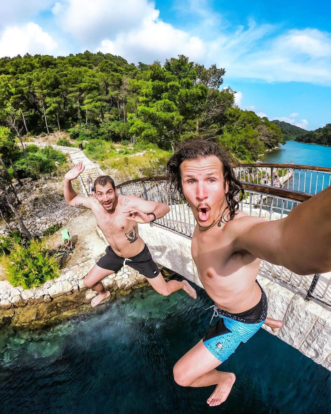 goproさんのインスタグラム写真 - (goproInstagram)「Photo of the Day: Jump in with @bastien_balmet. • Tag a friend in the comments for the opportunity to each snag a #GoPro Travel Kit (includes a Sleeve + Lanyard, Shorty Mount + a #GoProHERO7 Black). • • • #GoProTravel #TripOn #Croatia #TravelTuesday」7月17日 1時12分 - gopro