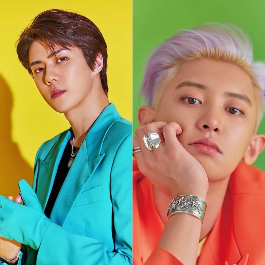 EXO-Kのインスタグラム：「세훈&찬열 EXO-SC The 1st Mini Album [‘What a life’] release on 2019.07.22. 6PM (KST)  #세훈 #찬열 #SEHUN #CHANYEOL #SEHUN_CHANYEOL #EXO_SC #Whatalife #엑소 #EXO #weareoneEXO」